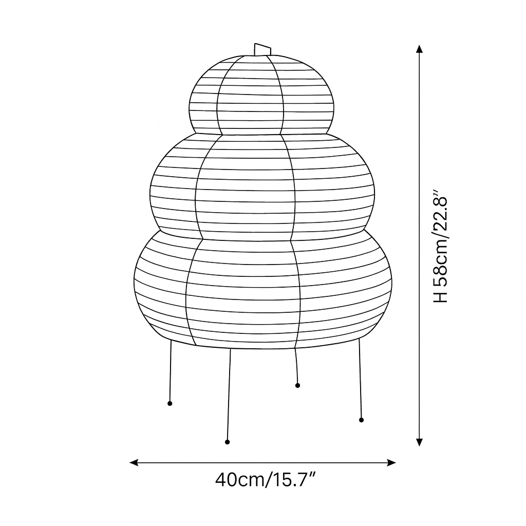 ORIGAMI | Japanische Lampe